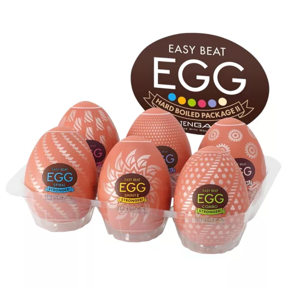 TENGA - Masturbador ovo forte - kit com 6 unidades