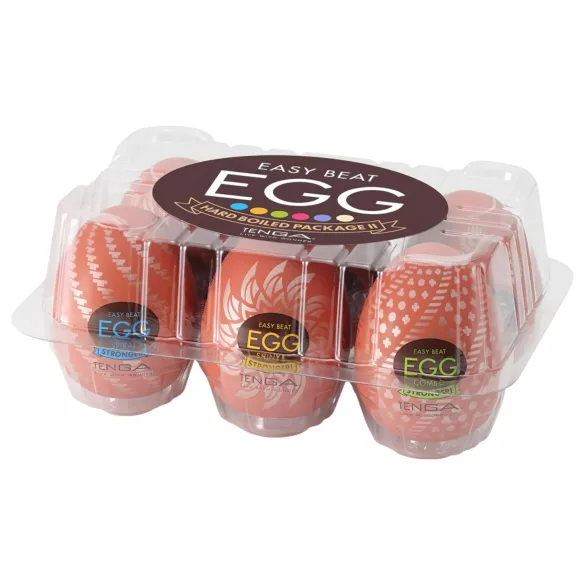 TENGA - Masturbador ovo forte - kit com 6 unidades