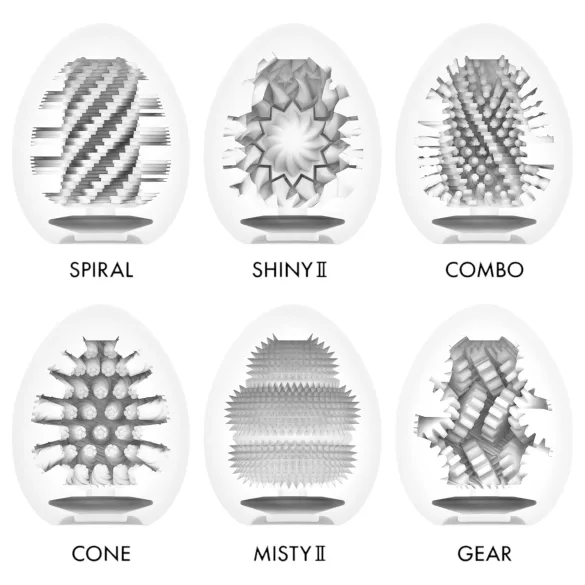 TENGA - Masturbador ovo forte - kit com 6 unidades