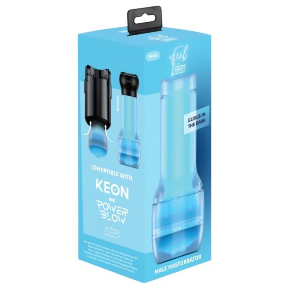 Kiiroo Feel Glow - lanterna íntima - compatível PowerBlow (branco)