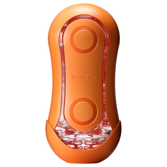 TENGA Flip Orb Pastaio - masturbador masculino super texturizado - laranja