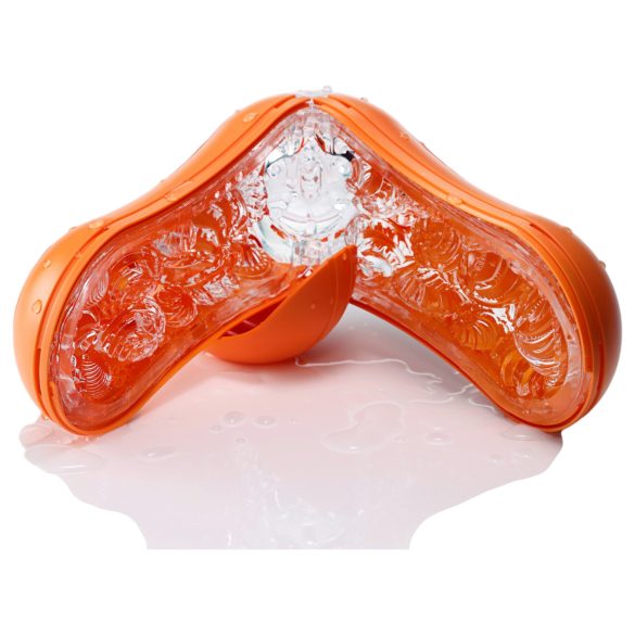 TENGA Flip Orb Pastaio - masturbador masculino super texturizado - laranja