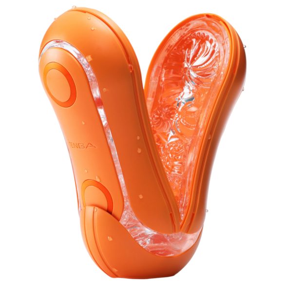 TENGA Flip Orb Pastaio - masturbador masculino super texturizado - laranja