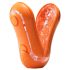 TENGA Flip Orb Pastaio - masturbador masculino super texturizado - laranja