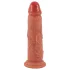 Realistixxx - dildo realístico dupla camada - cor natural
