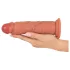 Realistixxx - dildo realístico dupla camada - cor natural