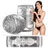 Fleshlight Quickshot Stoya - masturbador de viagem (transparente)