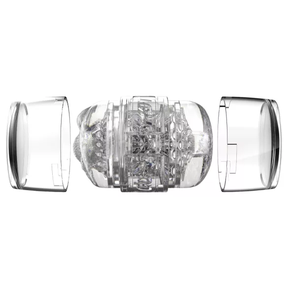 Fleshlight Quickshot Stoya - masturbador de viagem (transparente)