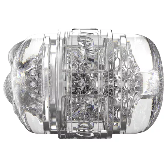 Fleshlight Quickshot Stoya - masturbador de viagem (transparente)