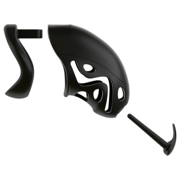 You2Toys - gaiola peniana com plug peniano - preto