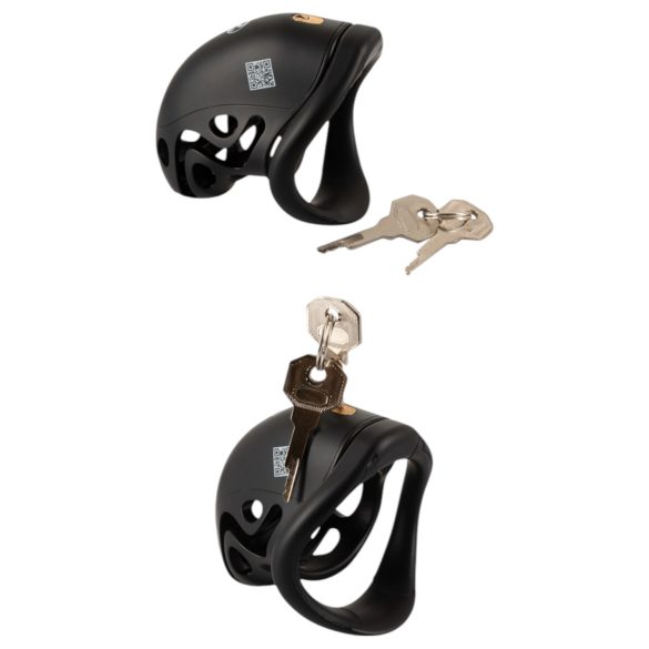 You2Toys - gaiola peniana com plug peniano - preto