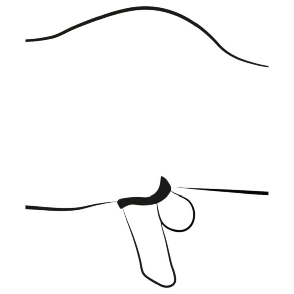 You2Toys - gaiola peniana com plug peniano - preto