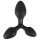 Black Velvets - plug anal triplo - silicone preto