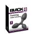 Black Velvets - plug anal triplo - silicone preto