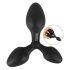 Black Velvets - plug anal triplo - silicone preto