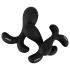 ANOS - plug anal treinamento - conjunto 3 peças - silicone preto