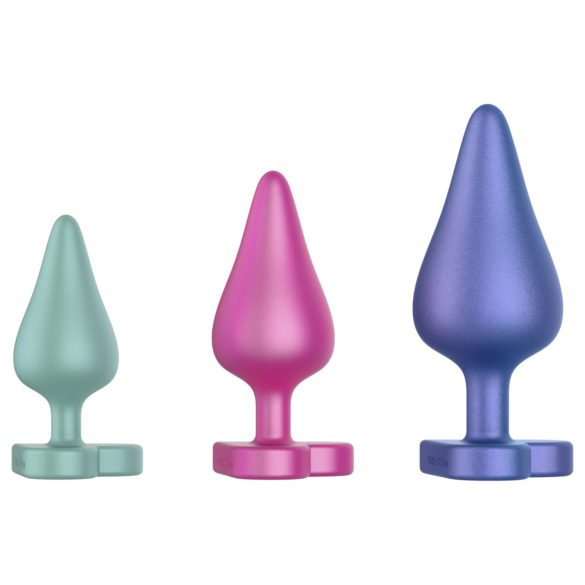 ROMP - kit plug anal para iniciantes - 3 peças