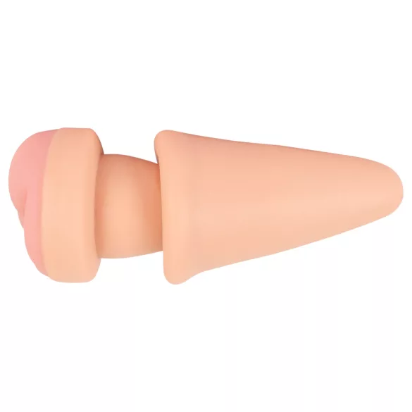 Nature Skin - plug anal e capa peniana - cor natural