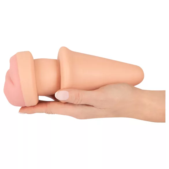 Nature Skin - plug anal e capa peniana - cor natural