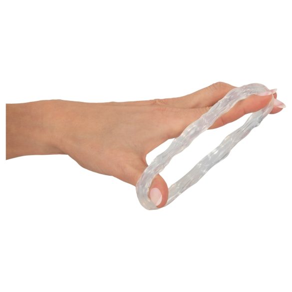 Beau Coeur Parinor - anel peniano e escrotal - silicone transparente