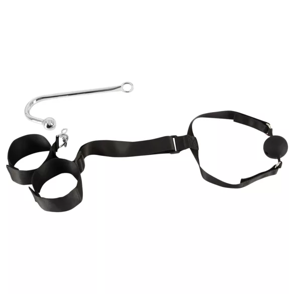 Bad Kitty - conjunto de bondage (preto)