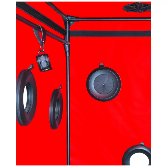 Secretdome - Cabine BDSM com Aberturas (Preto)