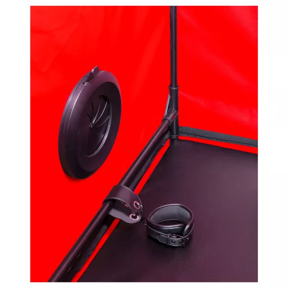 Secretdome - Cabine BDSM com Aberturas (Preto)