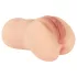 Realistixxx Real Stroker - vagina e ânus masturbador realista (cor de pele)