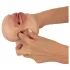 Realistixxx Real Stroker - vagina e ânus masturbador realista (cor de pele)