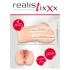 Realistixxx Real Stroker - vagina e ânus masturbador realista (cor de pele)