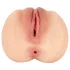 Realistixxx Real Stroker - vagina e ânus masturbador realista (cor de pele)