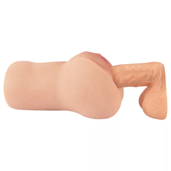 Realistixxx Real Stroker - vagina e ânus masturbador realista (cor de pele)