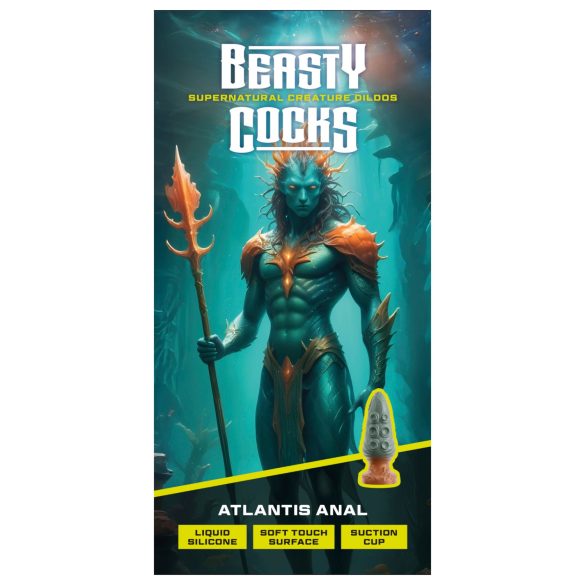 Beasty Cocks Atlantis - plug anal - silicone verde