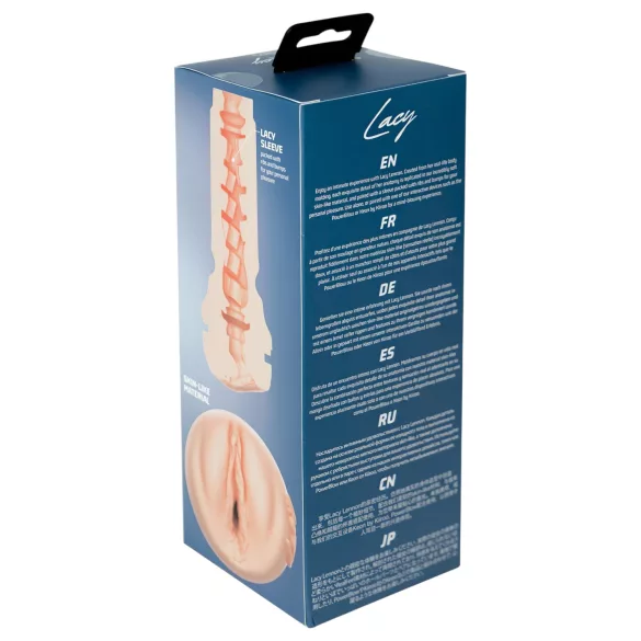Kiiroo Lacy Lennon - masturbador masculino - compatível PowerBlow - cor natural