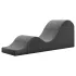 Liberator Aria Flip Chaise - sofá tântrico modular ajustável - 3 peças (preto)