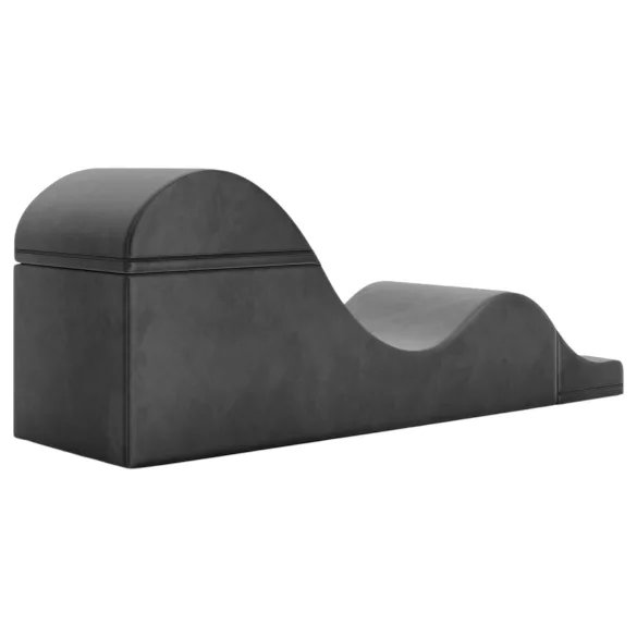Liberator Aria Flip Chaise - sofá tântrico modular ajustável - 3 peças (preto)