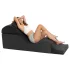 Liberator Aria Flip Chaise - sofá tântrico modular ajustável - 3 peças (preto)