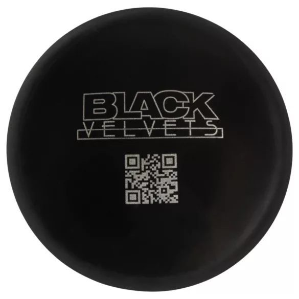 Black Velvets - plug anal de silicone com ventosa (preto) - L