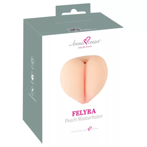 Beau Coeur Felyra - masturbador de pêssego (cor de pele)