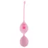 Cuties - bolas chinesas de silicone com duas esferas (rosa)