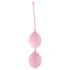 Cuties - bolas chinesas de silicone com duas esferas (rosa)