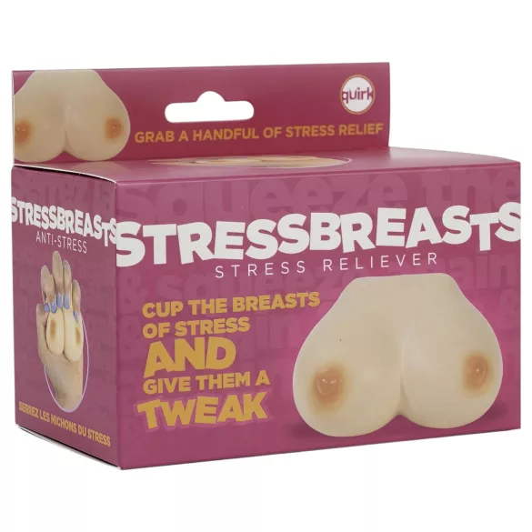 Stresszlabda - bola antiestresse seios - par