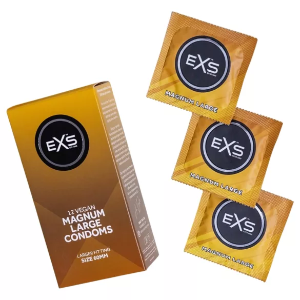 EXS Magnum - preservativos 60 mm (12 unid.)