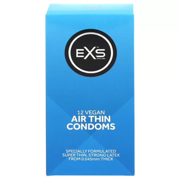 EXS Air Thin - preservativo ultrafino de látex - 12 unidades