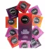 EXS - preservativo - sabores sortidos - caixa com 12