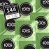 EXS - Preservativo texturizado com pontos e nervuras - 144 unidades