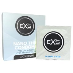 EXS - preservativo ultra fino - látex - 3 unidades