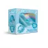 Unihorn Mount'n Peak - vibrador clitóris recarregável unicórnio - silicone azul
