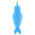 Unihorn Of The Sea - vibrador clitóris recarregável - silicone azul