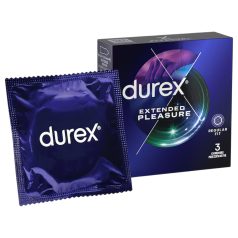   Durex Extended Pleasure - preservativo retardante - 56mm - 3 unidades
